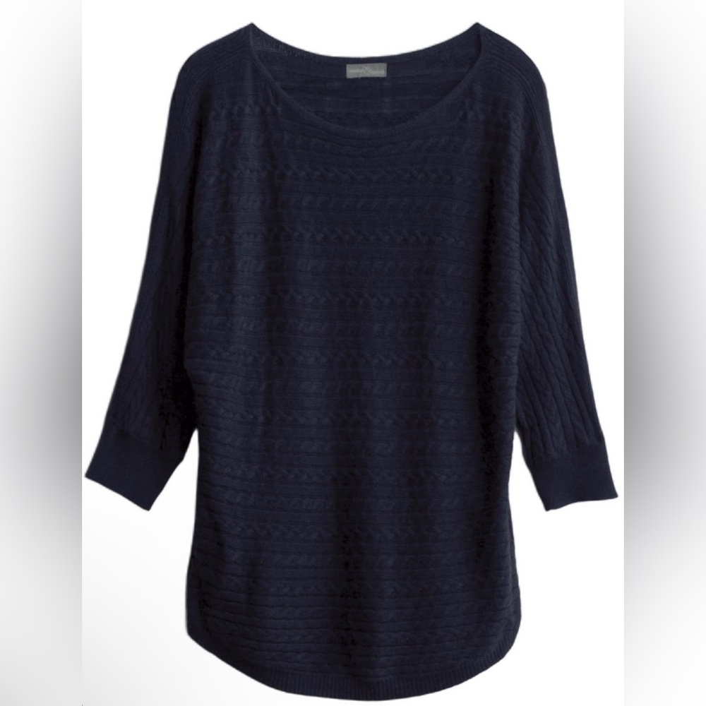 Reviera Cable Knit Dolman Sweater